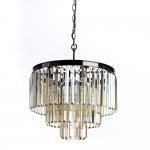 Светильник подвесной Divinare 3002/06 SP-9 NOVA COGNAC