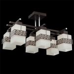 Люстра Eurosvet 2601/6 хром-венге