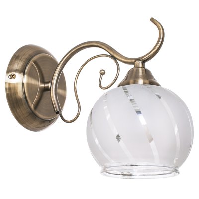 Светильник бра классическое Экономсвет 26013/1wAB WT