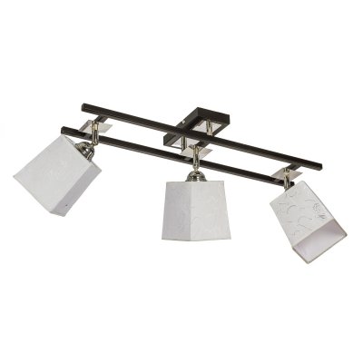 Люстра еврокаркас Экономсвет 2606/3 A BK+CR WT