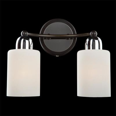 Светильник настенный Eurosvet 2607/2 хром-венге Светильник настенный Eurosvet 2607/2 хром-венге