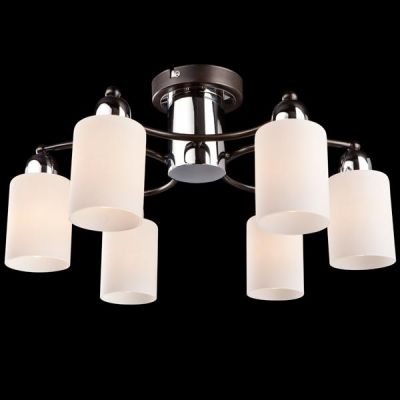 Люстра Eurosvet 2607/6 хром-венге