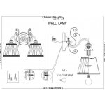 Настенный светильник Favourite 2150-2W Amanda
