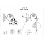 Настенный светильник Favourite 2152-1W Baroque