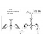 Потолочная люстра Favourite 2153-7PC Baroque