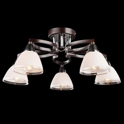 Люстра Eurosvet 2609/5 хром-венге