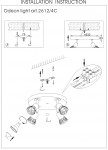 Светильник потолочный Odeon light 2612/4C BIERZO