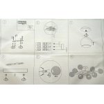 Люстра Colosseo 82017/9C белый с черным