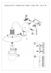 Светильник настенный бра Odeon light 2617/1W Tarsu