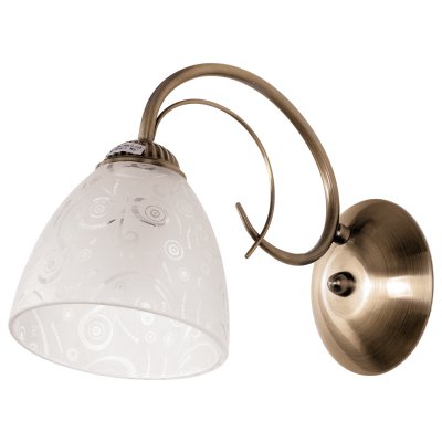 Светильник бра классическое 2618/1wAB WT Экономсвет