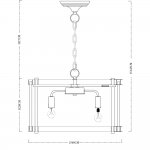 Подвесной светильник Divinare 8101/02 SP-5 VIVA