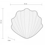 Светильник бра Arte Lamp A1412AP-1SA SHELL