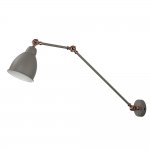 Светильник настенный на штанге Arte lamp A2055AP-1GY BRACCIO