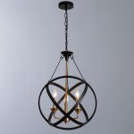 Светильник подвесной лофт Divinare 2633/04 SP-3 TOR