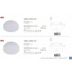 Светильник пластиковый Arte Lamp A3106PL-1WH GAMBA