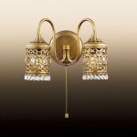 Светильник бра с выключателем Odeon light 2641/2W SALONA