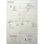 Люстра потолочная Colosseo 82411/5C