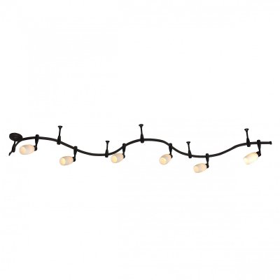 Светильник трековый 6 ламп Arte Lamp A3059PL-6BK RAIL KITS