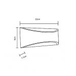 Светильник Arte lamp A8288AL-1WH DINO