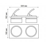 Встраиваемый светодиодный светильник Novotech 357878 PROMETA