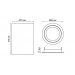 Накладной светильник Novotech 370455 MECANO