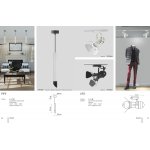 Светильник трековый однофазный трехжильный Novotech 370408 UFO