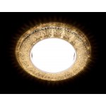 Светильник точечный Ambrella G301 CL/WW хром/прозрачный GX53+3W(LED WARM) GX53 SPOT