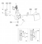 Светильник настенный бра Odeon light 2655/2W VORM