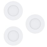 Комплект Светодиодная встраив. светильников FUEVA-RW с рег-кой темп. света Eglo 97111