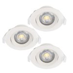 Комплект Светодиодная встраив. светильников регул. SARTIANO Eglo 32883