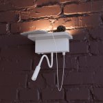 Настенный светильник - полка с подсветкой / USB Odeon light 3869/8WL WOODY