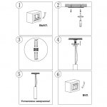Накладной светодиодный светильник Novotech 357975 EDDY