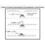 Светильник встраиваемый светодиодный Novotech 358026 GLOK