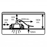 Встраиваемый под покраску светильник Novotech 370477 YESO