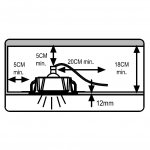 Встраиваемый под покраску светильник Novotech 370483 YESO