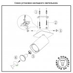 Накладной светильник Novotech 370553 GUSTO
