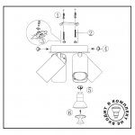 Накладной светильник Novotech 370556 GUSTO