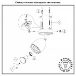 Накладной светильник Novotech 370559 VETERUM