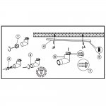 Светильник трековый однофазный трехжильный Novotech 370594 ELITE