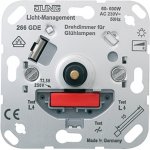 JUNG механизм Светорегулятор поворотно-нажимной 60-600 Вт для л/н 60-600Вт (266GDE)