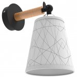 Бра "Лайн" 1хE14x60Вт натуральный, геометрия 267-74-11W