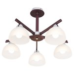 Люстра классическая Экономсвет 2672/5CR+BR WT