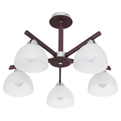 Люстра классическая Экономсвет 2672/5CR+BR WT Люстра классическая Экономсвет 2672/5CR+BR WT