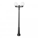 Светильник FUMAGALLI RICU BISSO/GLOBE 250 2L черный, опал