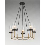 COLOSSEO 81647/5 золото/матовый черный E14 5*60W Люстра