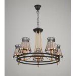 COLOSSEO 81649/5 золото/матовый черный E14 5*60W Люстра