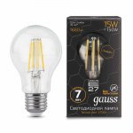 Лампа Gauss LED Filament Graphene A60 E27 15W 1660lm 2700К (102802115)