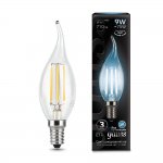 Лампа Gauss LED Filament Свеча на ветру E14 9W 710lm 4100K (104801209)