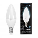 Лампа Gauss LED Свеча E14 9.5W 950lm 4100К (103101210)