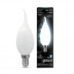 Лампа Gauss LED Filament Свеча на ветру OPAL E14 5W 450lm 4100К (104201205)
